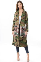 Load image into Gallery viewer, WOMEN FASHION CAMOFLAGE JACKETS: Camouflage / 2XL