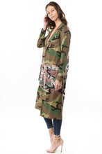 Load image into Gallery viewer, WOMEN FASHION CAMOFLAGE JACKETS: Camouflage / 2XL

