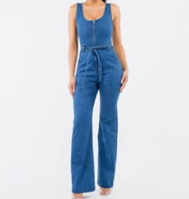 Load image into Gallery viewer, Denim Wide Leg Jumper
