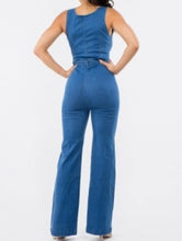 Load image into Gallery viewer, Denim Wide Leg Jumper
