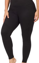 Load image into Gallery viewer, Full Moto Leggings (Curvy)
